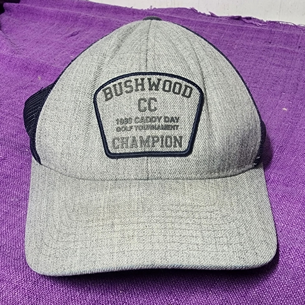 Bushwood CC Champion 1980 Caddy Day Golf Tournament Trucker Cap Hat Pre-Owned